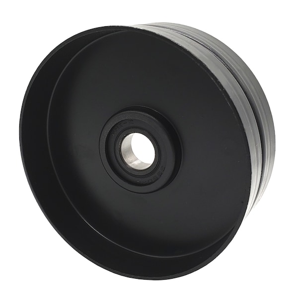 Terre Products Toro 99-3621 Exmark 99-3621 Flat Idler Pulley - 4'' Flat Dia. - 5/8'' Bore - Steel 32400150 - main